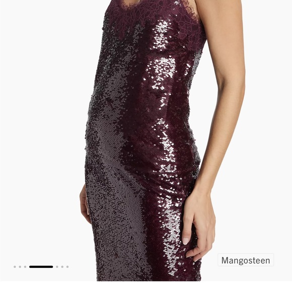 SIMKHAI Arlene Sequined & Lace Tank size 8 NWT - Picture 6 of 8